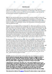 Litterär analys | Dagboken | Jag sökte dig och fann mitt hjärta