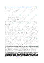 Essay About Why Guns | Engelska